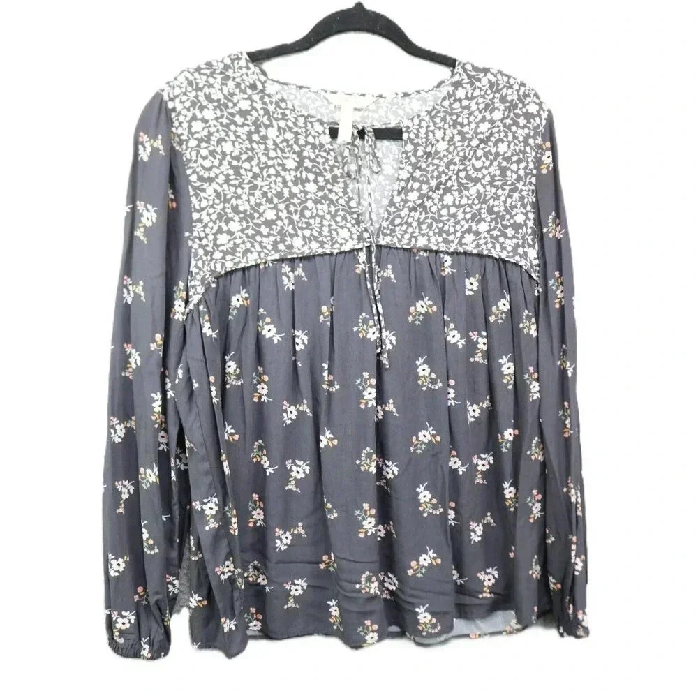 Matilda Jane Floral Long Sleeve Tunic-Size Small